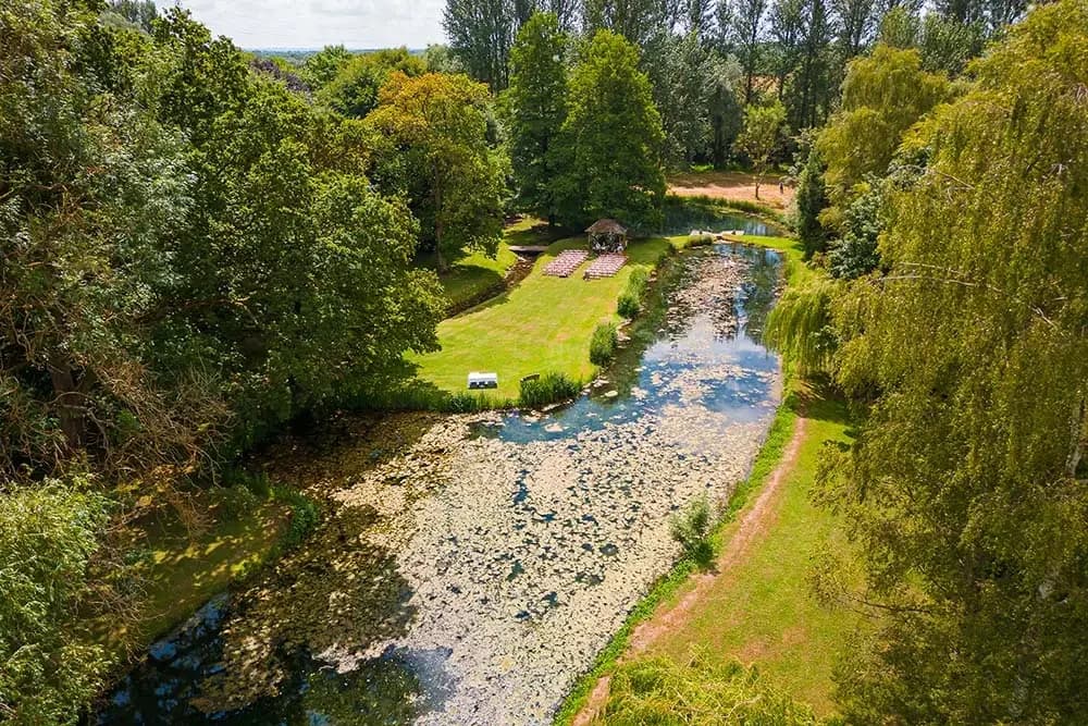 Water's Edge at Ewen aerial view